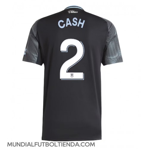 Camiseta Aston Villa Matty Cash #2 Segunda Equipación Replica 2025-26 mangas cortas Camiseta Aston Villa Matty Cash #2 Segunda Equipación Replica 2025-26 mangas cortas